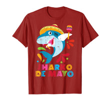 Load image into Gallery viewer, Funny Cinco De Mayo Mexican Shark Lover Maracas Fiesta Boys T-Shirt