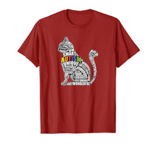 Load image into Gallery viewer, Autism Awareness Cat T Shirt - Gift for Autistic Teacher