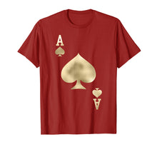 Load image into Gallery viewer, Ace of Spades - Playing Card Halloween Costume T-Shirt