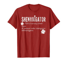 Load image into Gallery viewer, Shenanigator Irish Shirt St. Patricks day Shenanigans