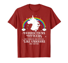 Load image into Gallery viewer, Corrections Officers Magical Like Unicorns Funny Tshirt Gift