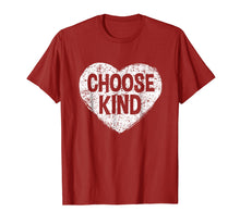 Load image into Gallery viewer, Choose Kind TShirt - Anti-Bullying Message - Heart T-Shirt