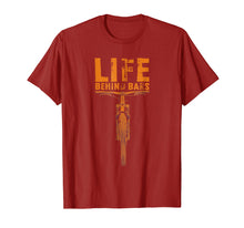 Load image into Gallery viewer, Mountain Bike T-Shirt: Life Behind Bars Funny Biking