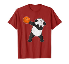 Load image into Gallery viewer, Panda Dabbing Playing Basketball Dab Basketball Shirt