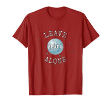 Load image into Gallery viewer, Leave Pluto Alone funny astrology T-shirt