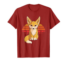 Load image into Gallery viewer, Retro Vintage Fennec Fox T-Shirt Kids Girls Cute Foxes Gift