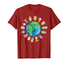 Load image into Gallery viewer, Happy Earth Day Children Around the World Tee Shirt