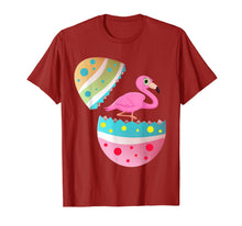 Load image into Gallery viewer, Flamingo Easter Egg T-shirt Funny Flamingo Easter Gift Shirt