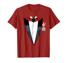 Load image into Gallery viewer, Realistic Dracula Tuxedo - Instant costume T-shirt