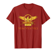 Load image into Gallery viewer, Julius Caesar Shirt - Veni Vidi Vici SPQR