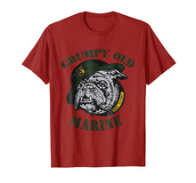 Load image into Gallery viewer, Grumpy Old Marine Shirt Funny Veteran Shirt
