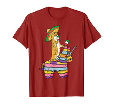 Load image into Gallery viewer, Cinco de Meow Cat Unicorn Pinata T Shirt Tacos Mexico Kids
