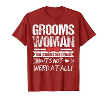 Load image into Gallery viewer, Best Friend of The Groom Funny Groomswoman T-Shirt