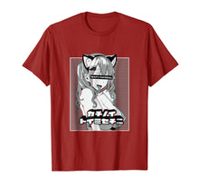 Load image into Gallery viewer, Ahegao face t shirt lewd anime shirt and neko cosplay gift