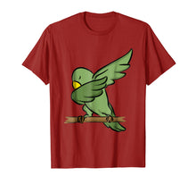 Load image into Gallery viewer, Dabbing Parakeet Bird T-Shirt