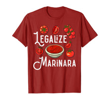 Load image into Gallery viewer, Marinara Tomato Sauce - Legalizing It T-Shirt