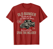 Load image into Gallery viewer, 40th Birthday T-Shirt Vintage Old Banger 40 years old Gift