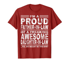 Load image into Gallery viewer, I'm A Proud Father In Law Of A Freaking Awesome Daughter