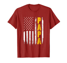 Load image into Gallery viewer, 2019 Proud Papa Fathers Day Gifts Shirt From Grandchildren