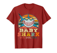 Load image into Gallery viewer, Retro Vintage Baby Shark TShirt Halloween Costume Gift