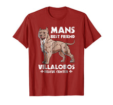 Load image into Gallery viewer, Pitbull Mans Best Friend Villalobos rescue center TShirt