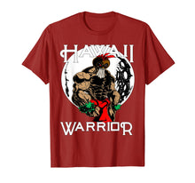 Load image into Gallery viewer, Hawaii Warrior Kanaka Maoli Native Hawaiian Helmet T Shirt