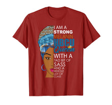 Load image into Gallery viewer, Melanin HBCU Queen Grad Afrocentric T-Shirt for Black Women