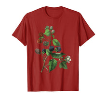 Load image into Gallery viewer, Blackberry Fruit Vine Plant T-shirt