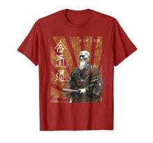 Load image into Gallery viewer, Aikido O Sensei T-shirt, Morihei Ueshiba Aikido Founder