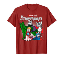 Load image into Gallery viewer, Huskyvengers Shirt - Funny Siberian Husky Dog Lover T Shirt