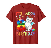 Load image into Gallery viewer, Kids Cute Kitten Kitty Cat 8th Birthday Girl Shirt Kid gift