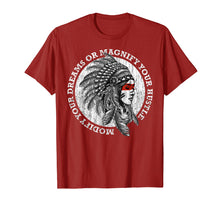 Load image into Gallery viewer, Magnify your Hustle Game T Shirt Native American Girl