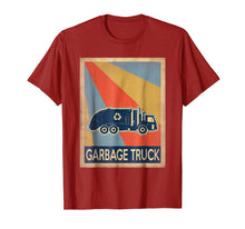 Load image into Gallery viewer, Vintage style Garbage truck Tshirt