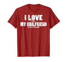 Load image into Gallery viewer, I Love It When My Girlfriend Lets Me Play Video Games Gamer T-Shirt-1323608