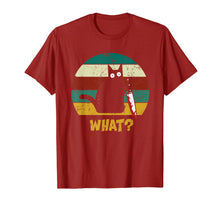 Load image into Gallery viewer, WHAT Murderous Cat With Knife Vintage Halloween Gifts 2019 T-Shirt