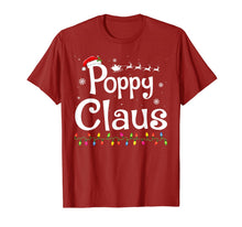 Load image into Gallery viewer, Poppy Claus Funny Family Santa Pajamas Christmas Gift Idea T-Shirt