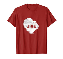Load image into Gallery viewer, Vintage Style Turkey Jive for Thanksgiving Holiday T-Shirt