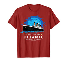Load image into Gallery viewer, Kids Gift - RMS Titanic White Star line Maiden Voyage 1912 T-Shirt-2083314