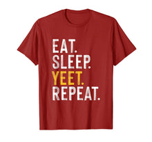Load image into Gallery viewer, Eat Sleep Yeet Repeat Funny Popular Dance Novelty Meme T-Shirt-2338964