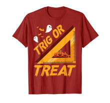 Load image into Gallery viewer, Funny Trig or Treat Halloween Costume Math Teacher Gifts T-Shirt