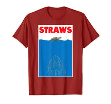 Load image into Gallery viewer, Turtle Tshirt - Straws T-Shirt-1592977
