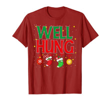 Load image into Gallery viewer, Well Hung Christmas Stocking - Offensive Inappropriate Gift T-Shirt