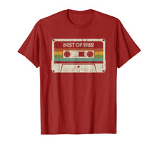 Load image into Gallery viewer, Vintage Best of 1982 37th Birthday Cassette T-Shirt