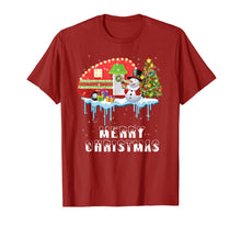 Load image into Gallery viewer, Happy Camper Christmas Shirt Funny Camping Christmas Pajamas T-Shirt