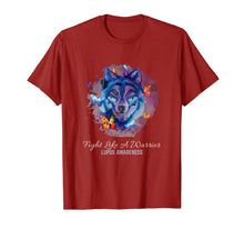Load image into Gallery viewer, Lupus Awareness Support Warrior Fighter Purple Ribbon Gift T-Shirt-6024775