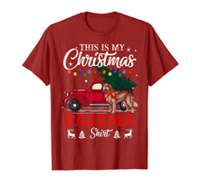 Load image into Gallery viewer, This Is My Christmas Pajama Shirt Golden Retriever T-Shirt