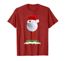 Load image into Gallery viewer, Funny Golfing Christmas Shirt Holiday Golf Ball T-Shirt