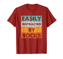 Load image into Gallery viewer, Easily Distracted By Rocks Geologist Costume Gifts T-Shirt-3096313