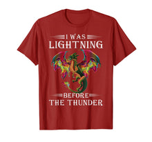 Load image into Gallery viewer, I was lightnings Before the Thunder Dragons T Shirt T-Shirt-1918886