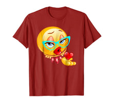 Load image into Gallery viewer, Lady Bling Face Emoji Costume Smiley Funny Emoticon Shirt
